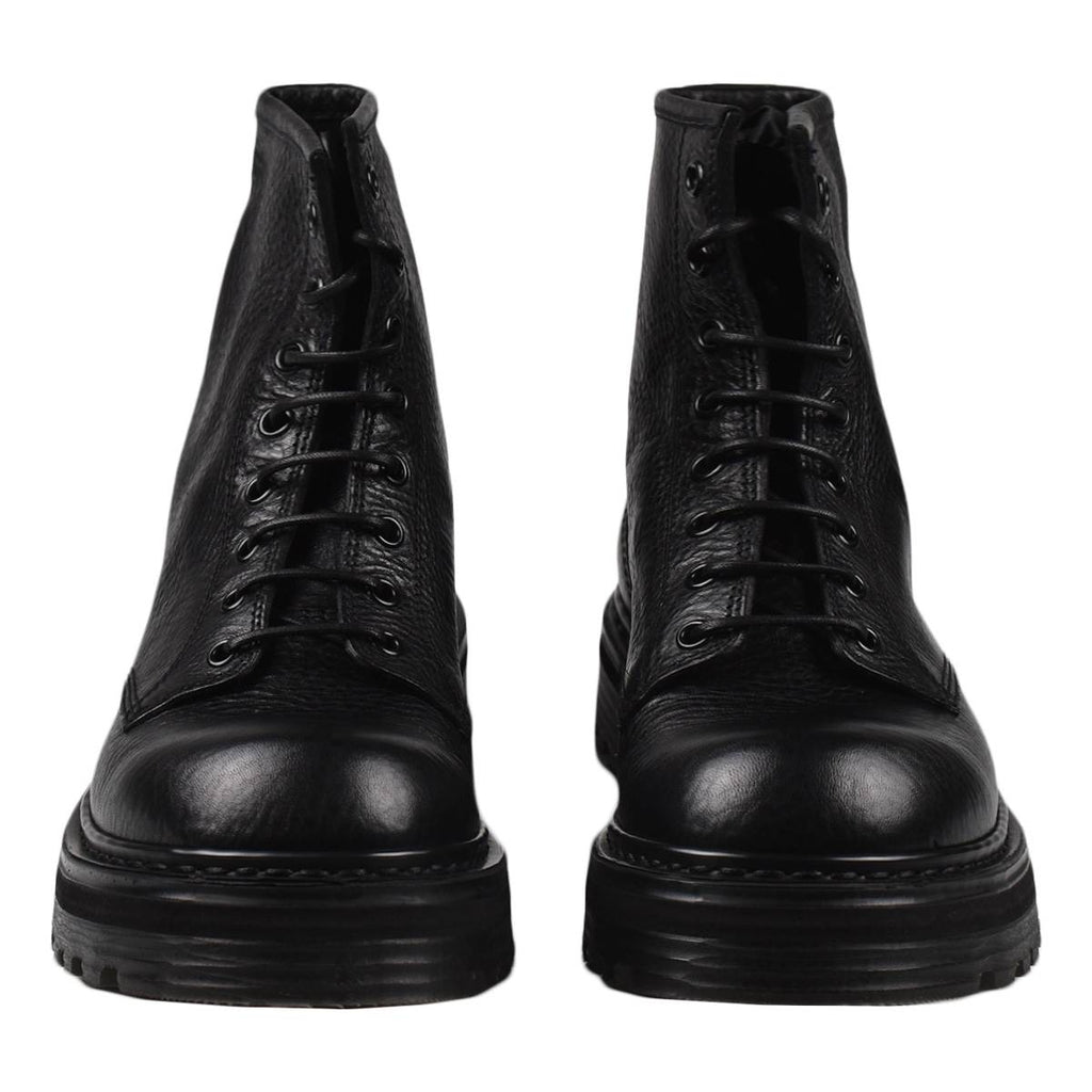 Premiata Premiata Black Leather Boots Black 001