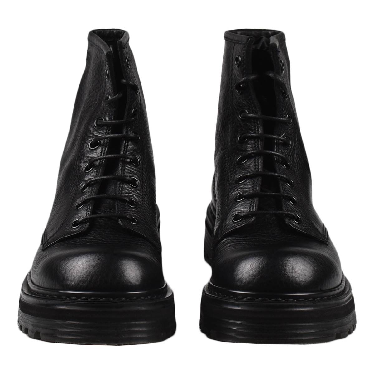 Premiata Premiata Black Leather Boots Black 001