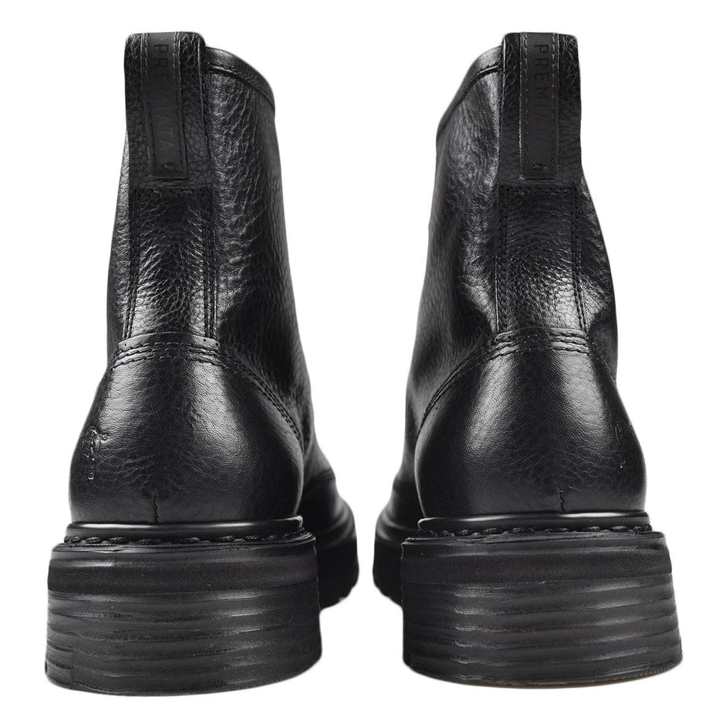 Premiata Black Leather Boots