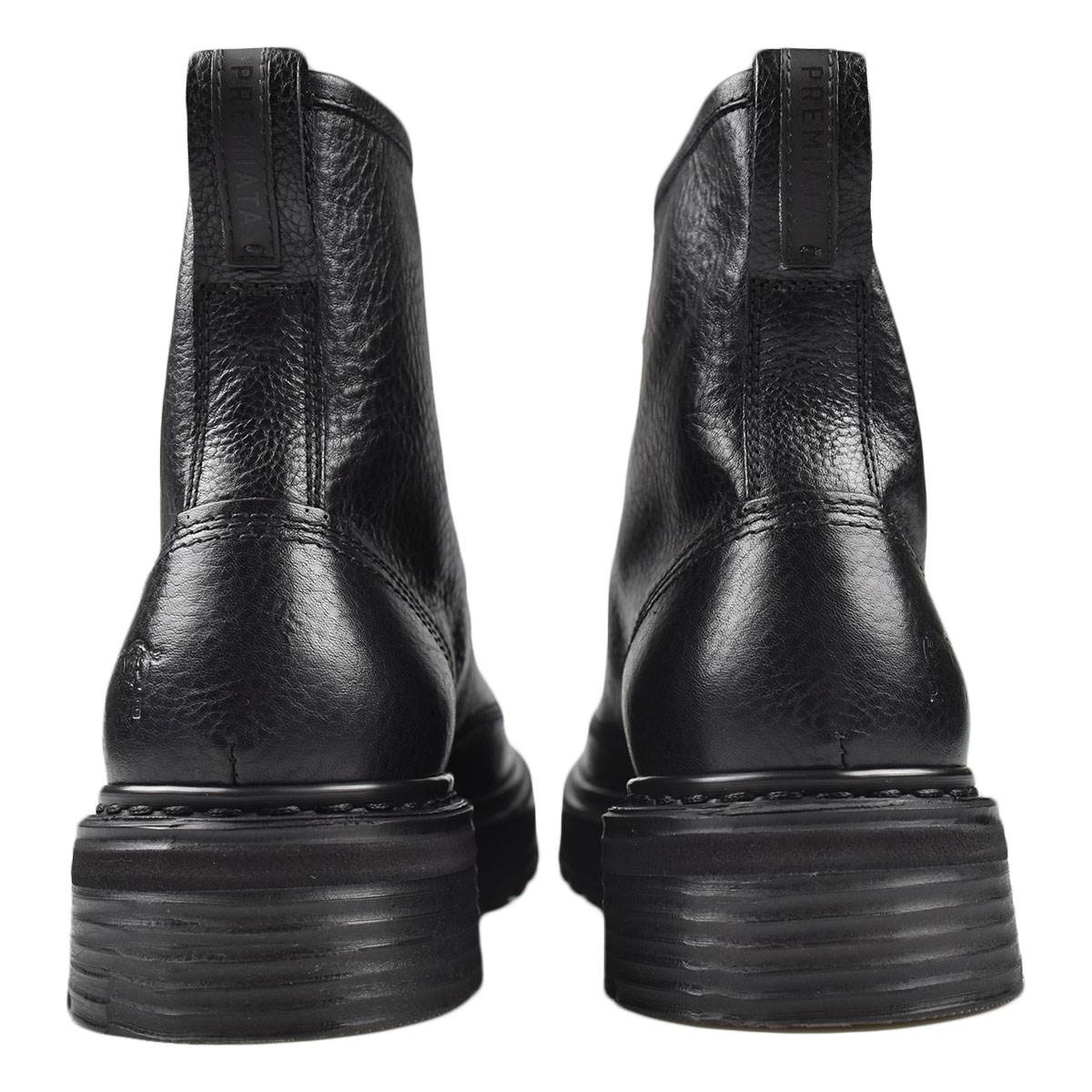 Premiata Black Leather Boots