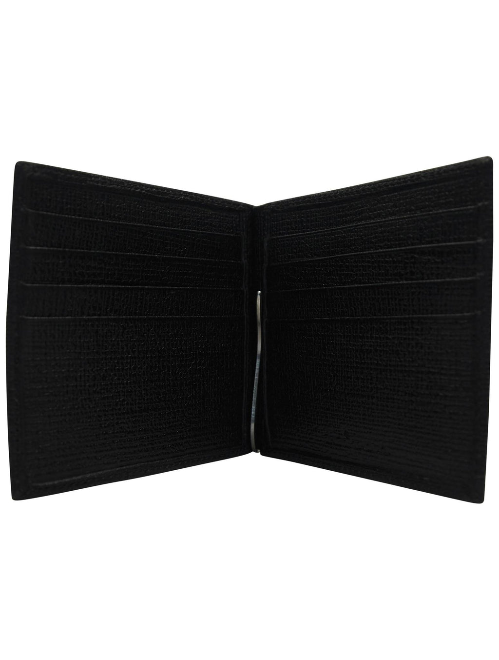 Kiton Black Leather Wallet