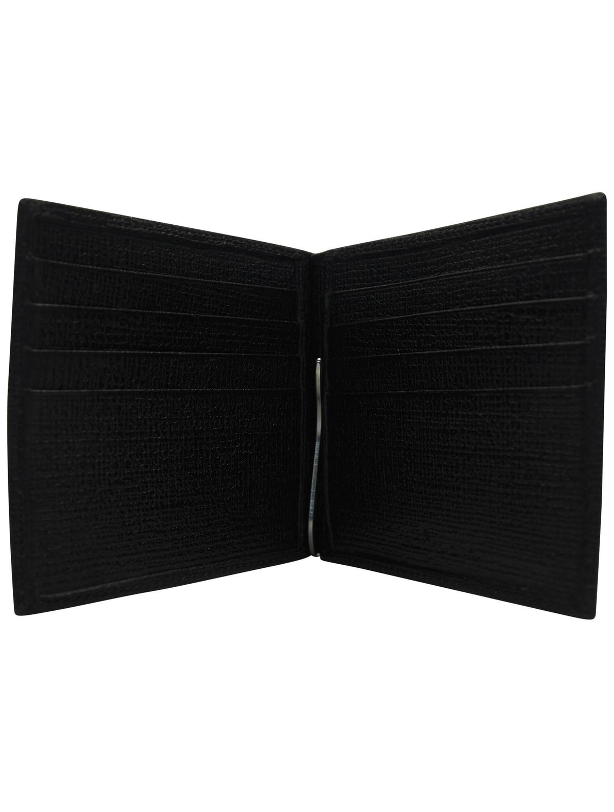Kiton Black Leather Wallet