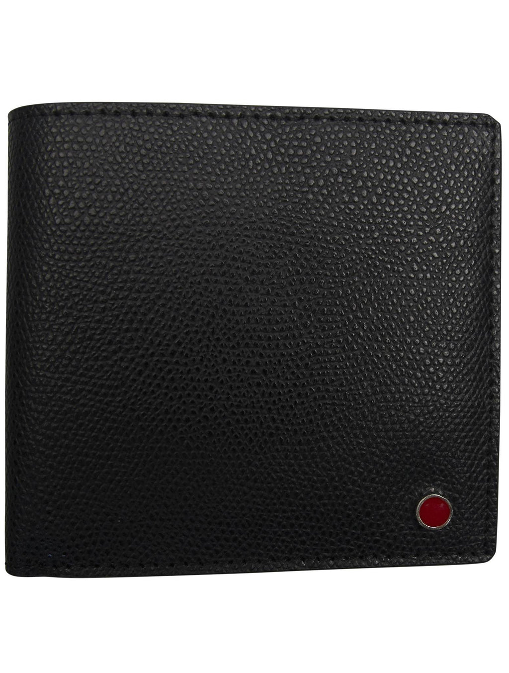 Kiton Kiton Black Leather Wallet Black 000