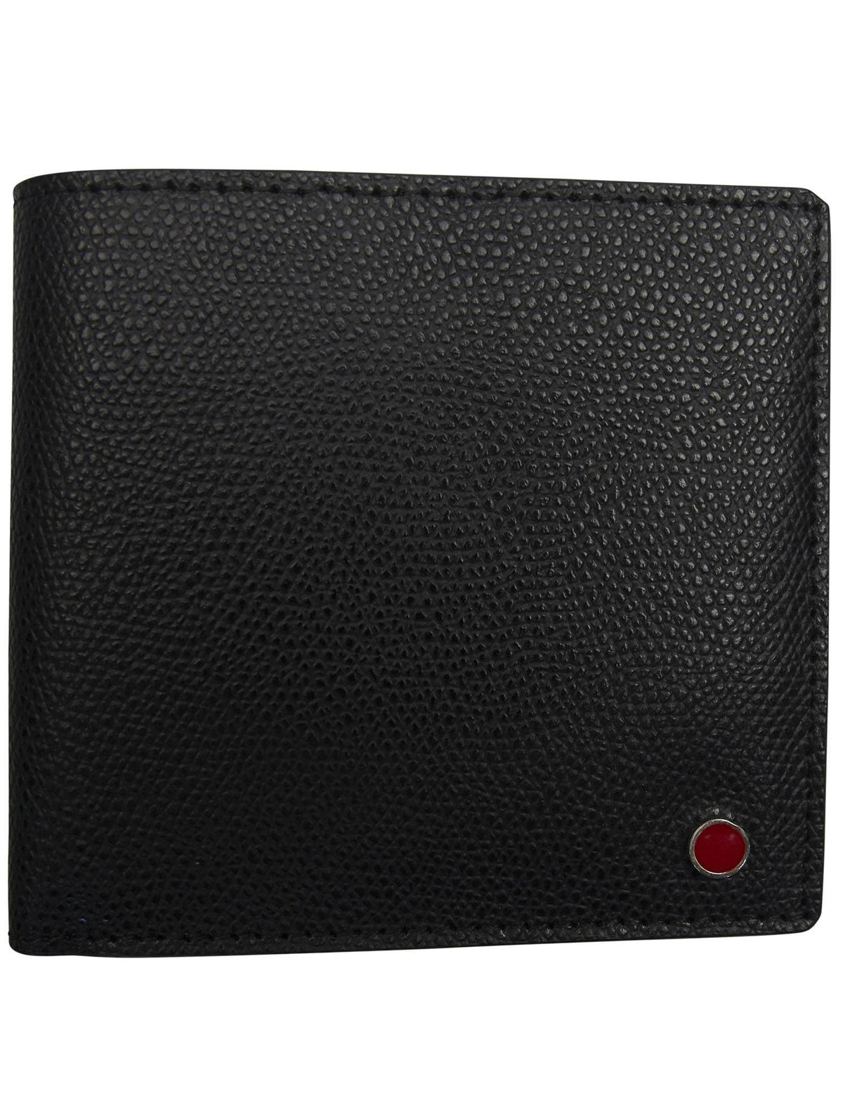 Kiton Kiton Black Leather Wallet Black 000