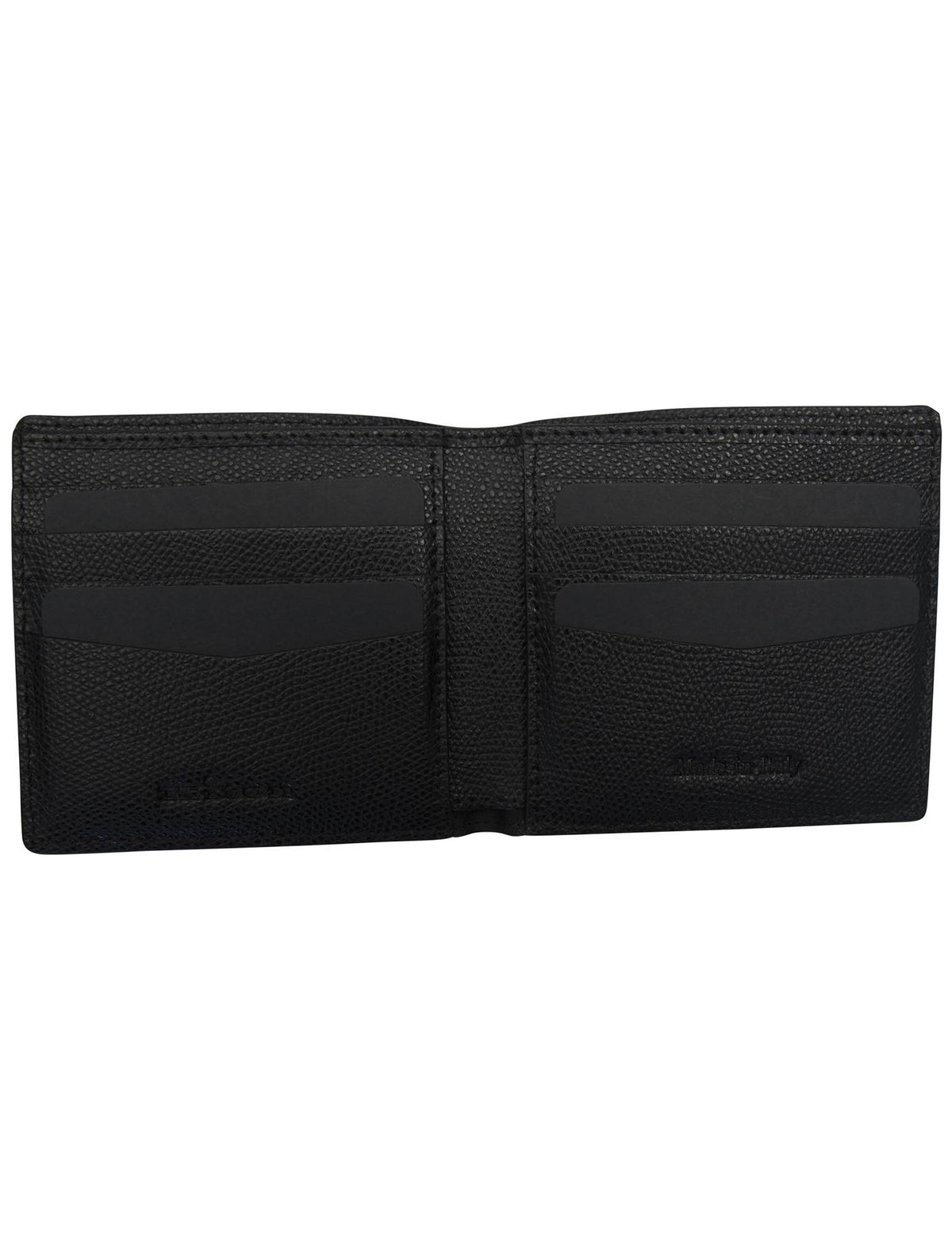 Kiton Black Leather Wallet