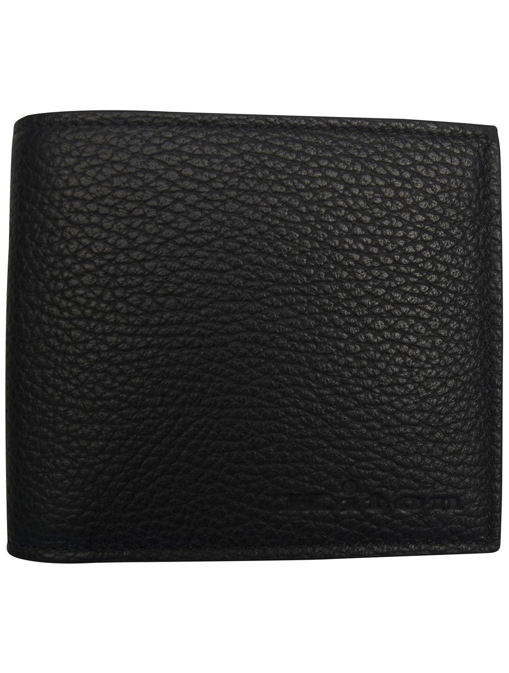 Kiton Kiton Black Leather Wallet Black 000