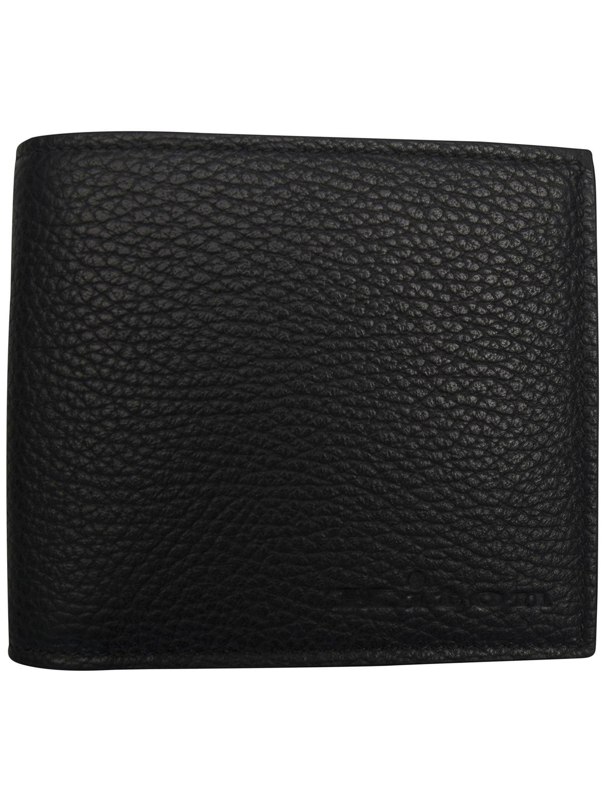 Kiton Kiton Black Leather Wallet Black 000