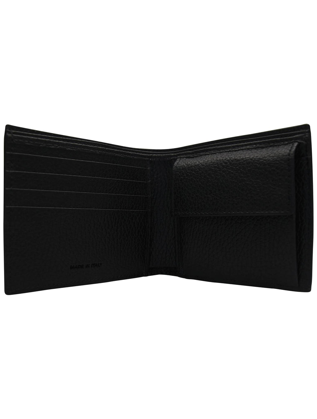 Kiton Black Leather Wallet