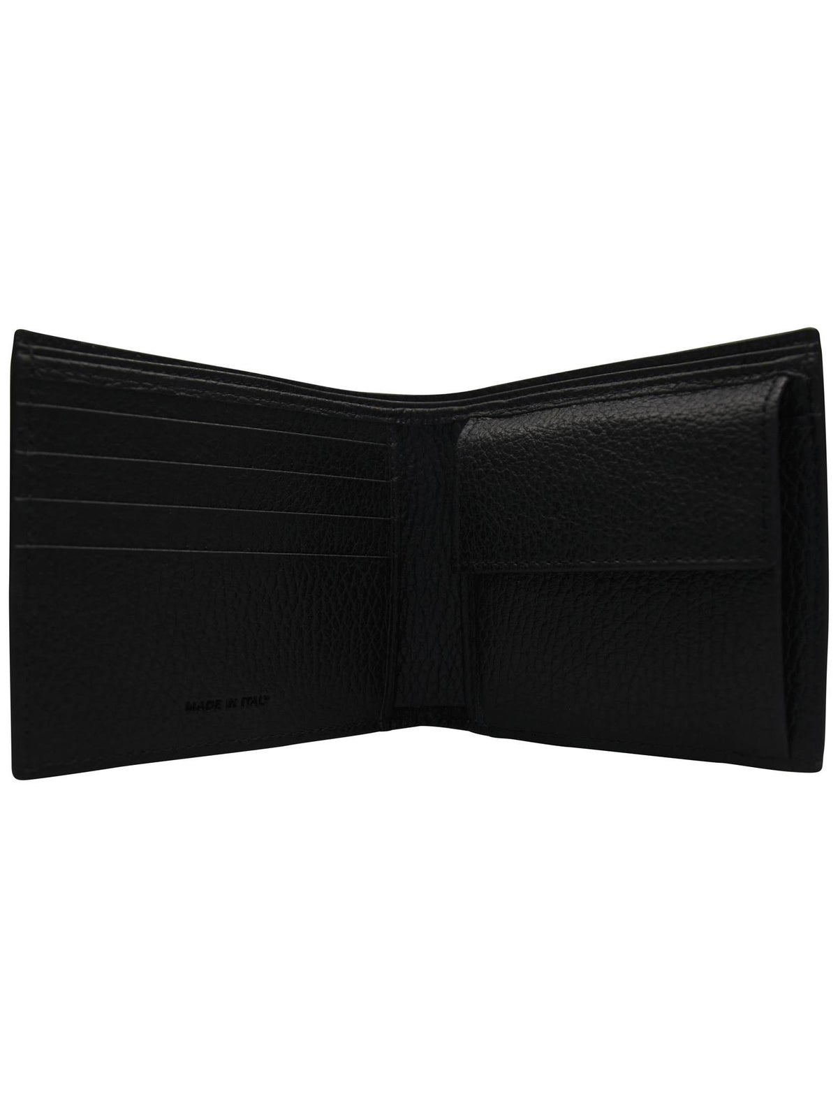 Kiton Black Leather Wallet