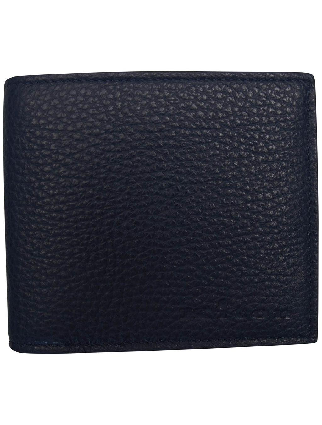 Kiton Kiton Blue Leather Wallet Blue 000