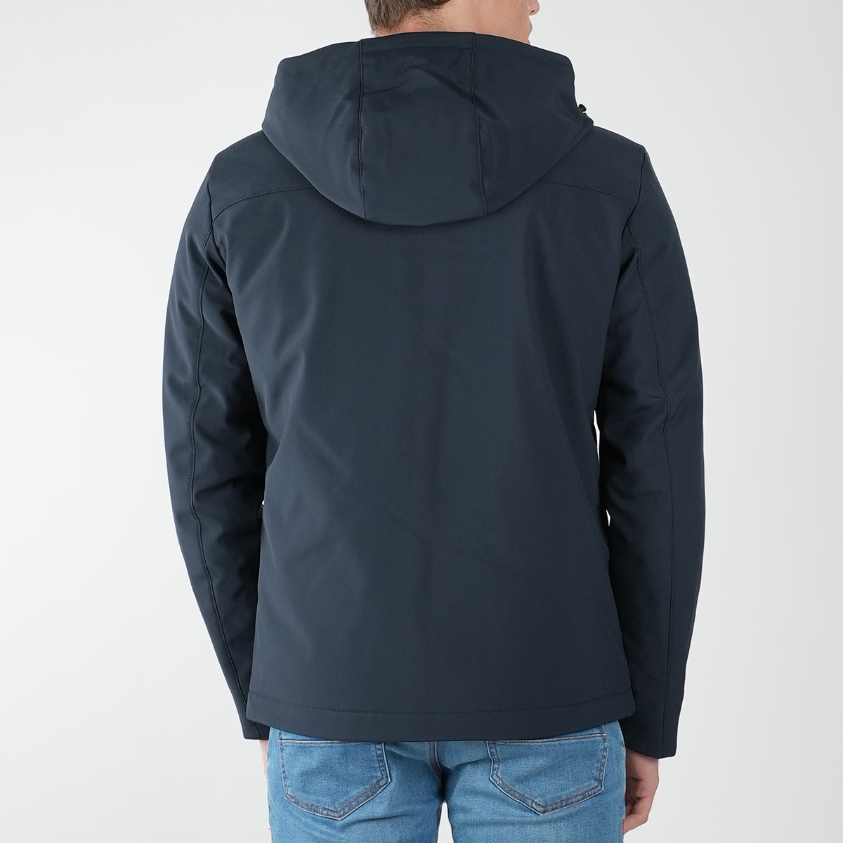 Woolrich Blue Pl Pacific Soft Shell Coat