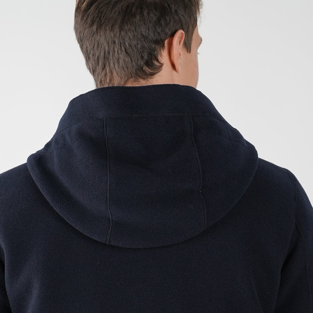 Woolrich Blue Wool Pa Pacific Coat