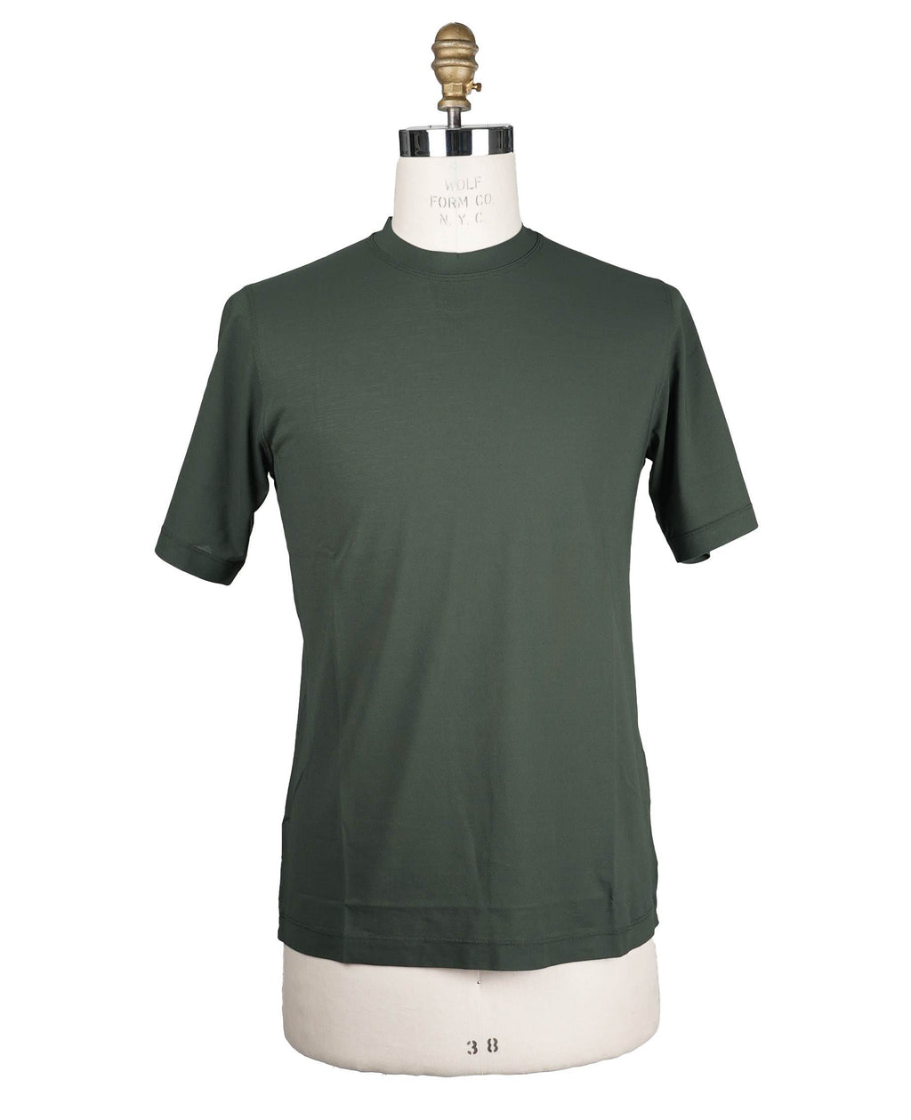 Kired Dark Green Cotton T-Shirt