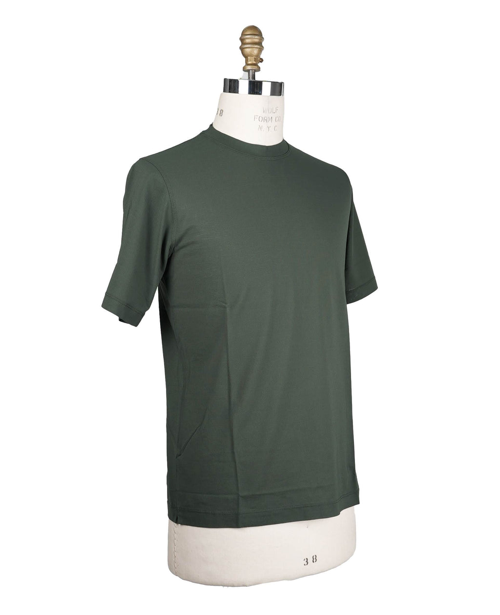 Kired Kired Dark Green Cotton T-Shirt Dark Green 001