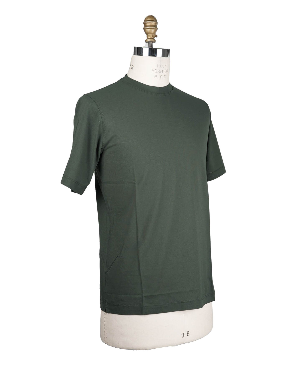 Kired Kired Dark Green Cotton T-Shirt Dark Green 001