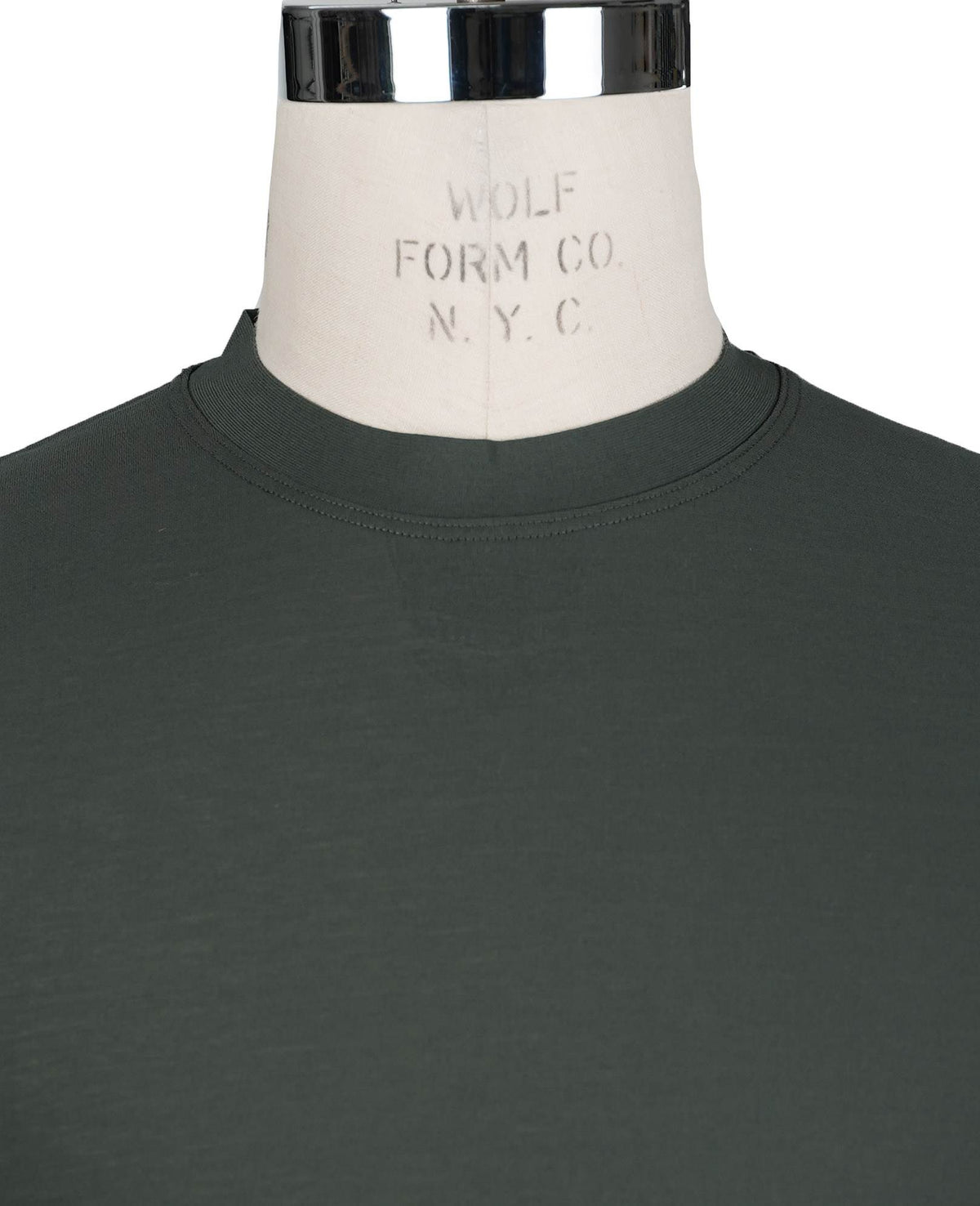 Kired Dark Green Cotton T-Shirt