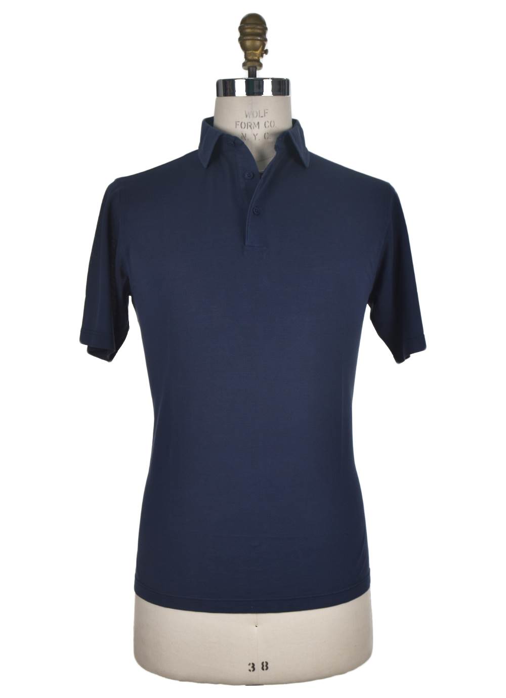 Kired Kired Blue Cotton Polo Blue 000