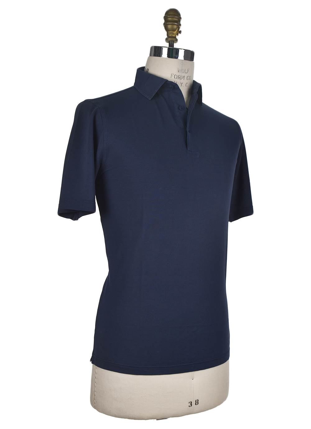 Kired Kired Blue Cotton Polo Blue 001