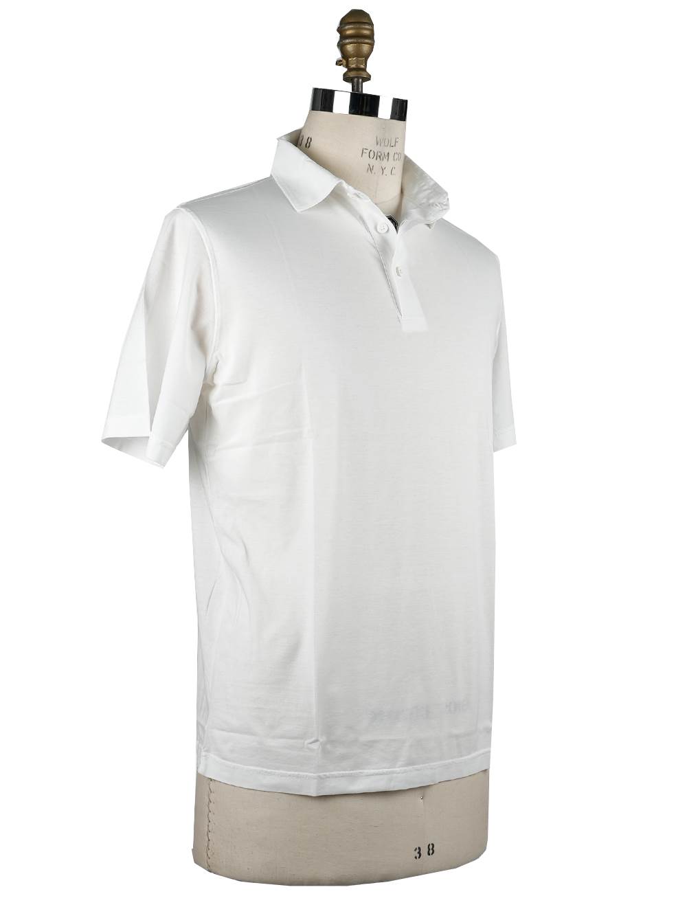 Kired Kired White Cotton Polo White 001