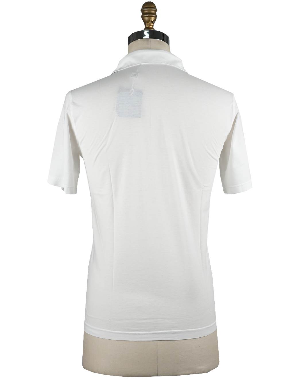 Kired White Cotton Polo