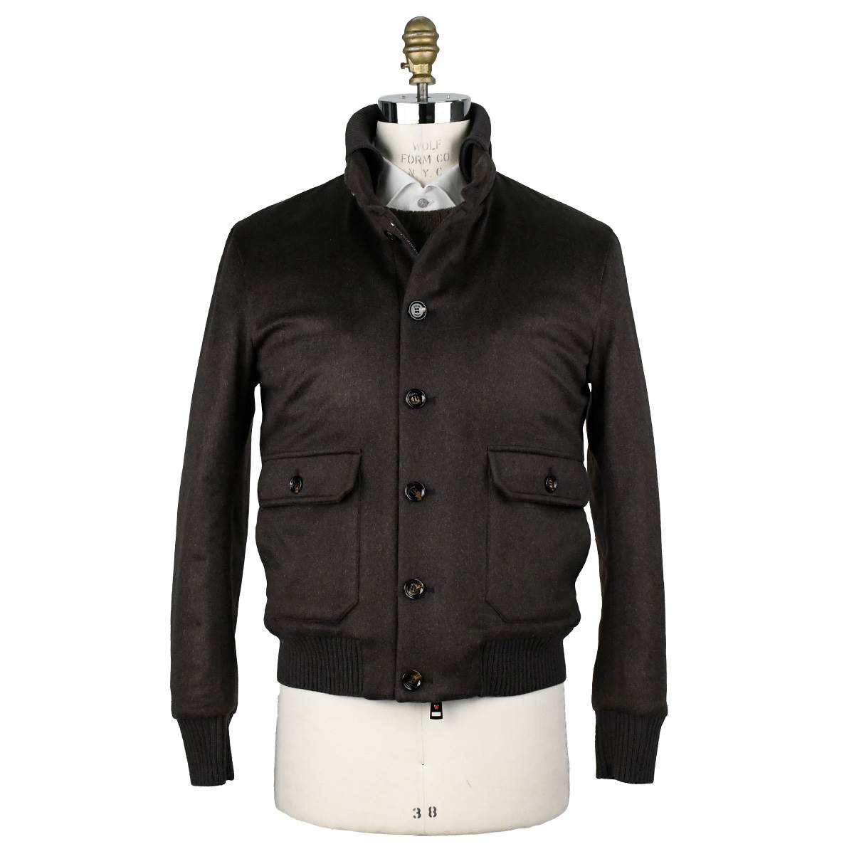 Kired Kired Dark Brown Cashmere Coat Dark Brown 000