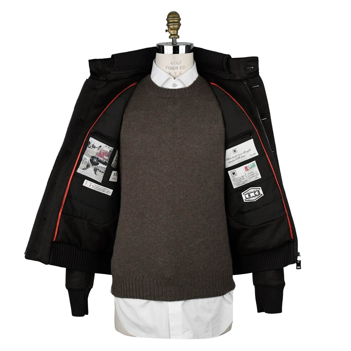Kired Dark Brown Cashmere Coat