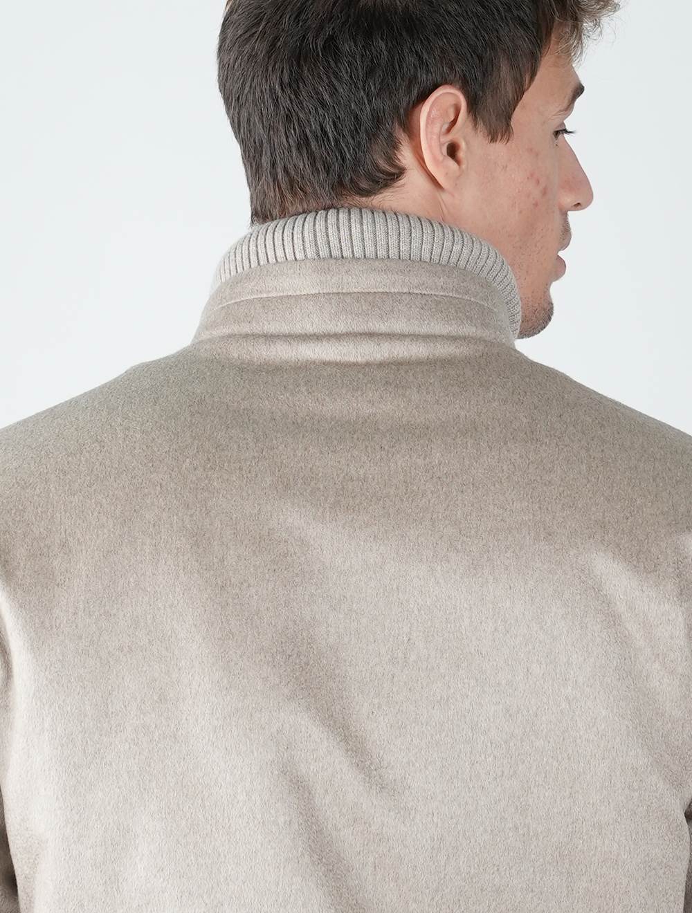 Kired Beige Cashmere Coat