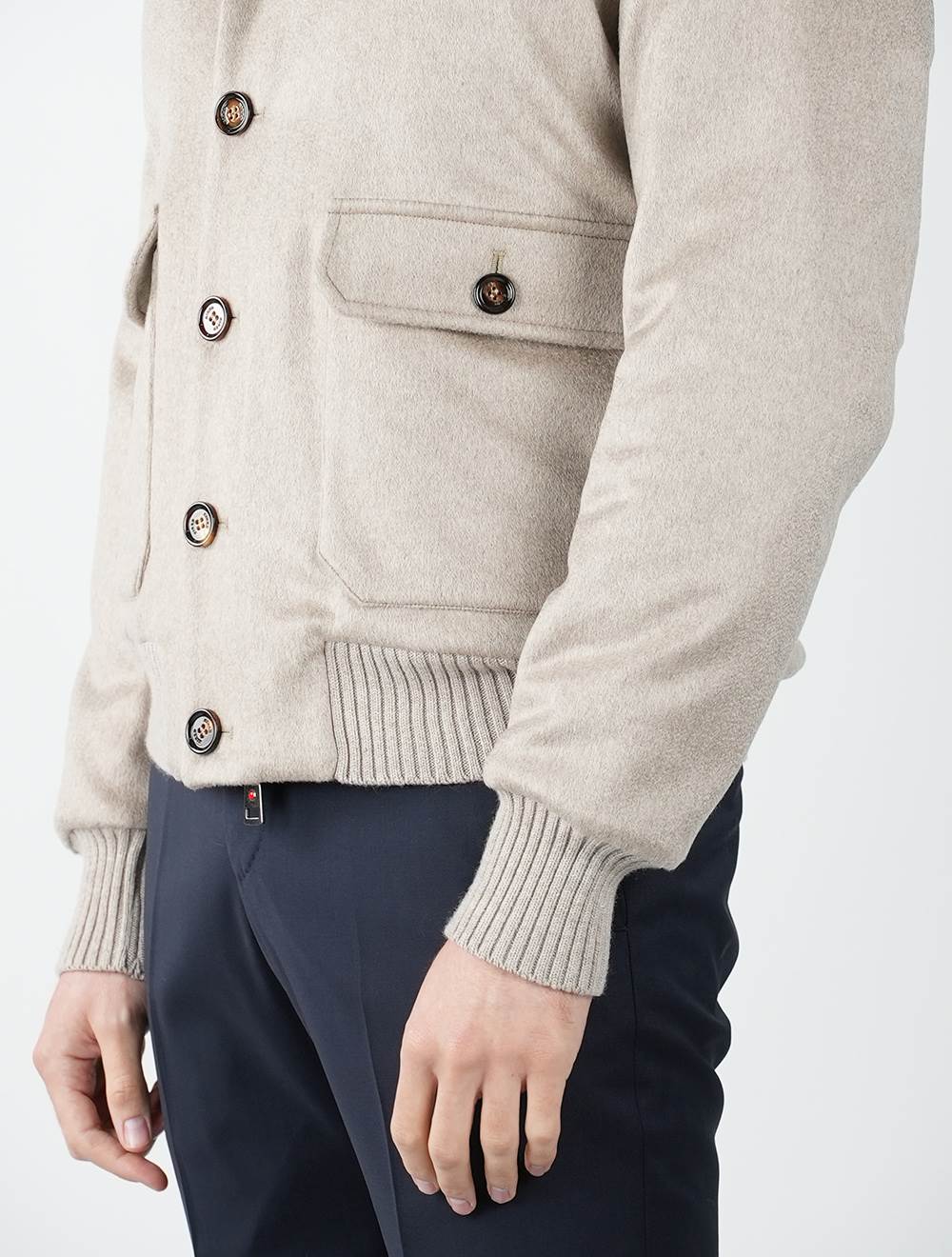 Kired Beige Cashmere Coat