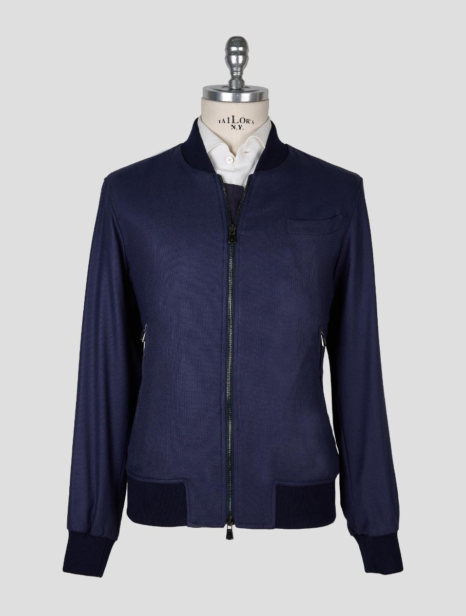 Isaia Blue Vicuna Coat