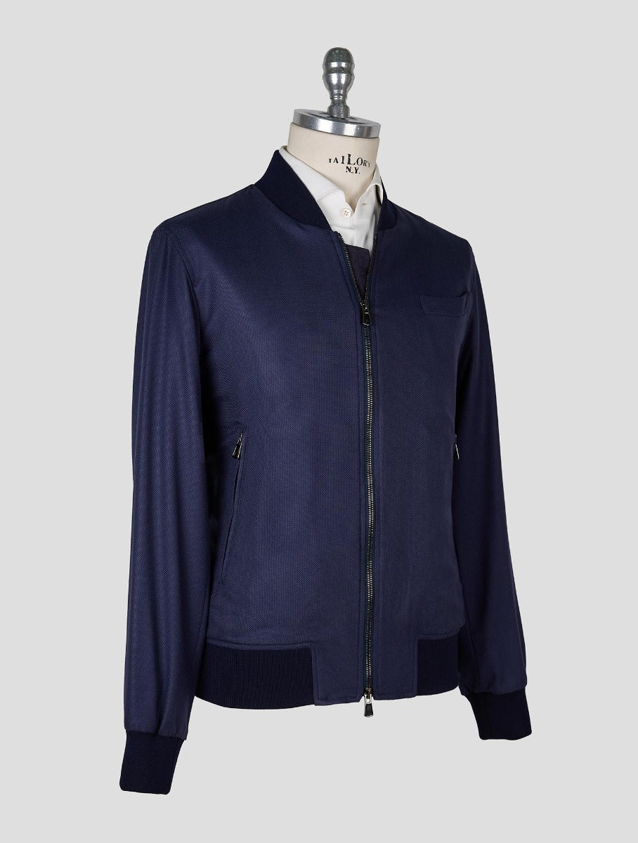Isaia Blue Vicuna Coat