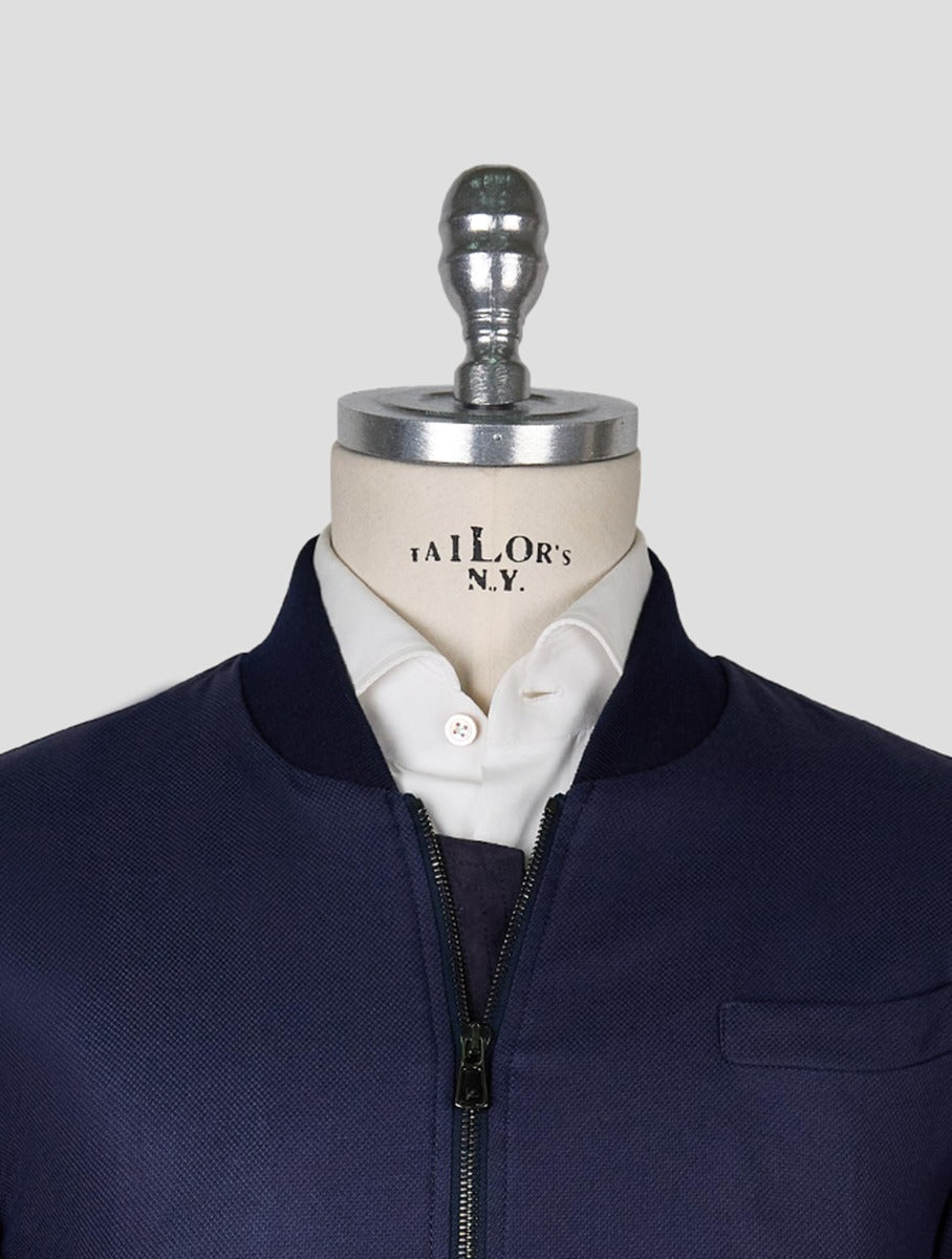 Isaia Blue Vicuna Coat