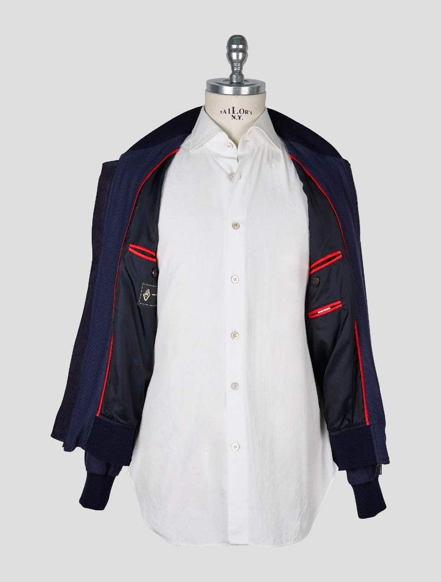 Isaia Blue Vicuna Coat