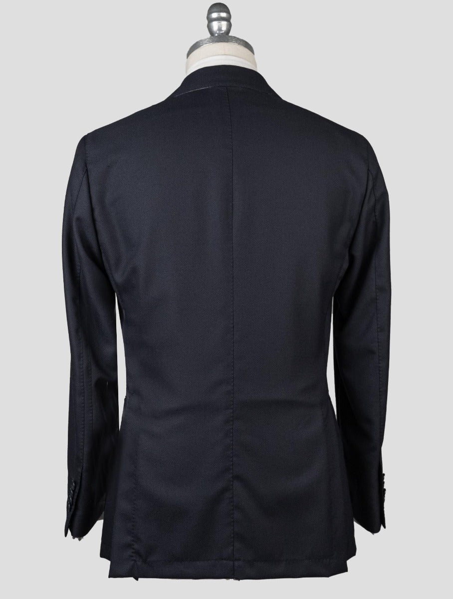 Isaia Blue Virgin Wool Blazer