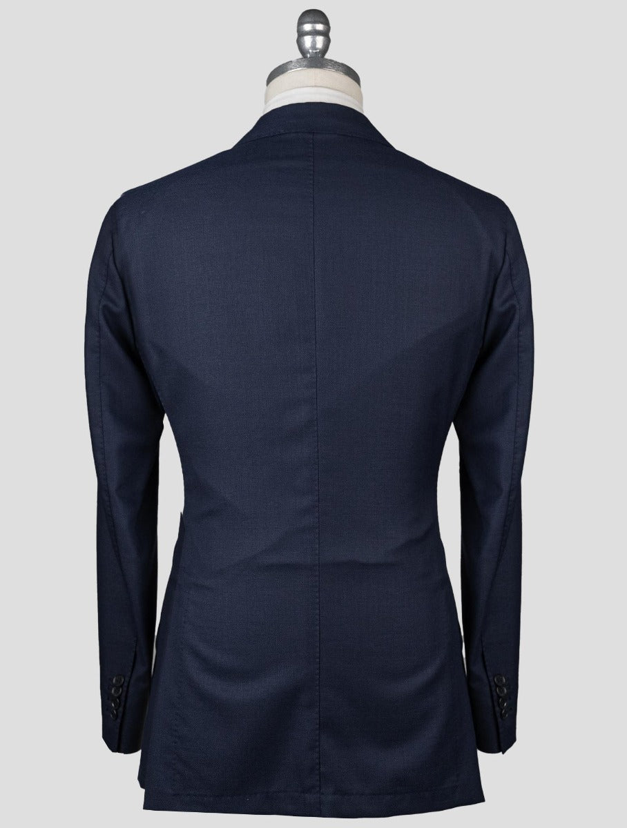 Isaia Blue Virgin Wool Blazer