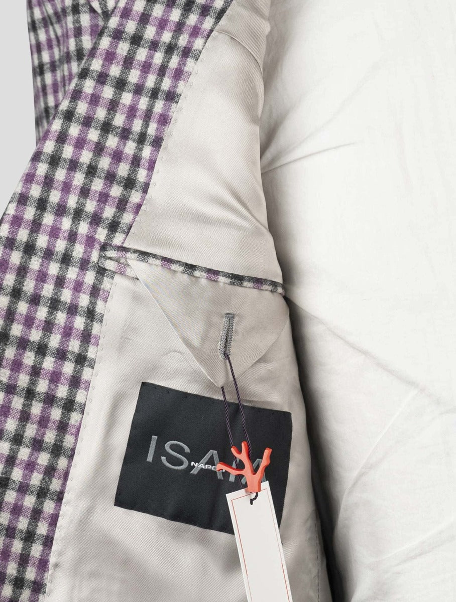 Isaia Multicolor Virgin Wool Blazer