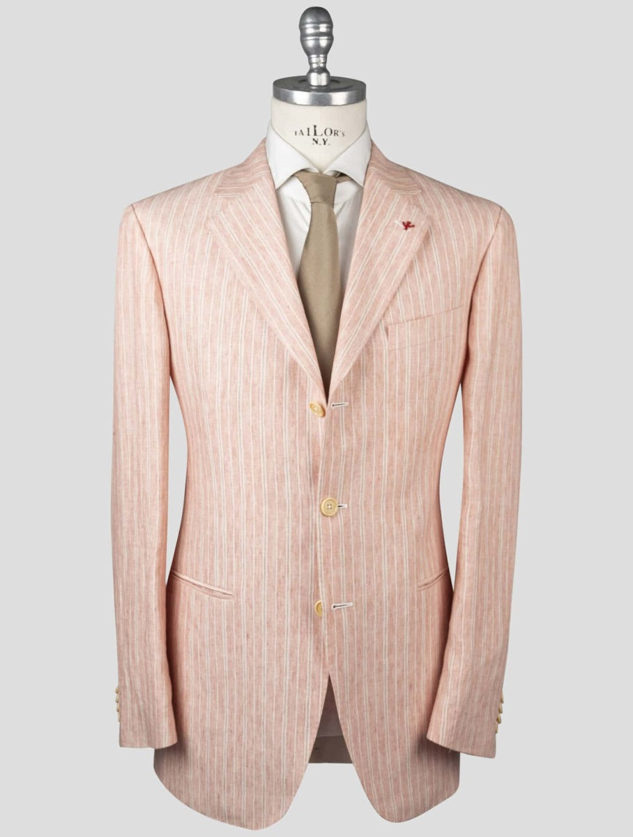 Isaia Multicolor Linen Blazer
