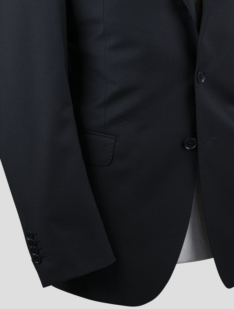 Isaia Blue Wool Blazer
