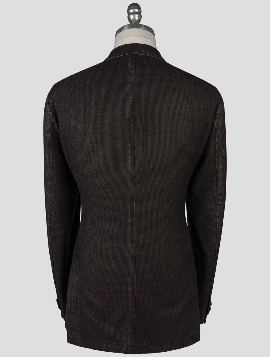 Isaia Brown Virgin Wool Blazer