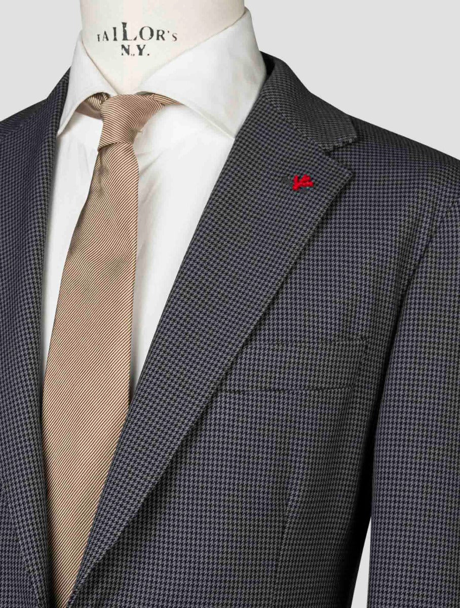 Isaia Gray Virgin Wool Suit