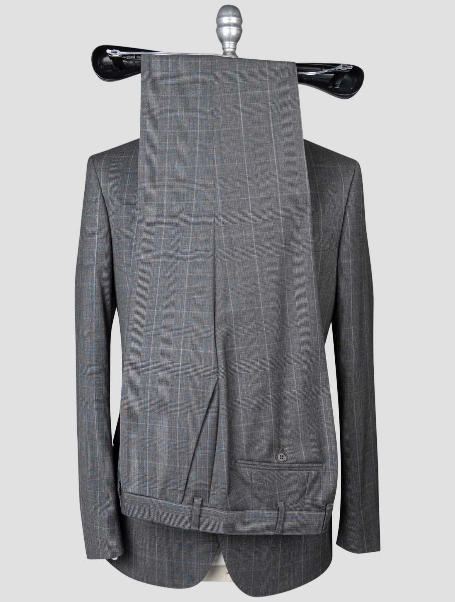 Isaia Gray Virgin Wool Suit