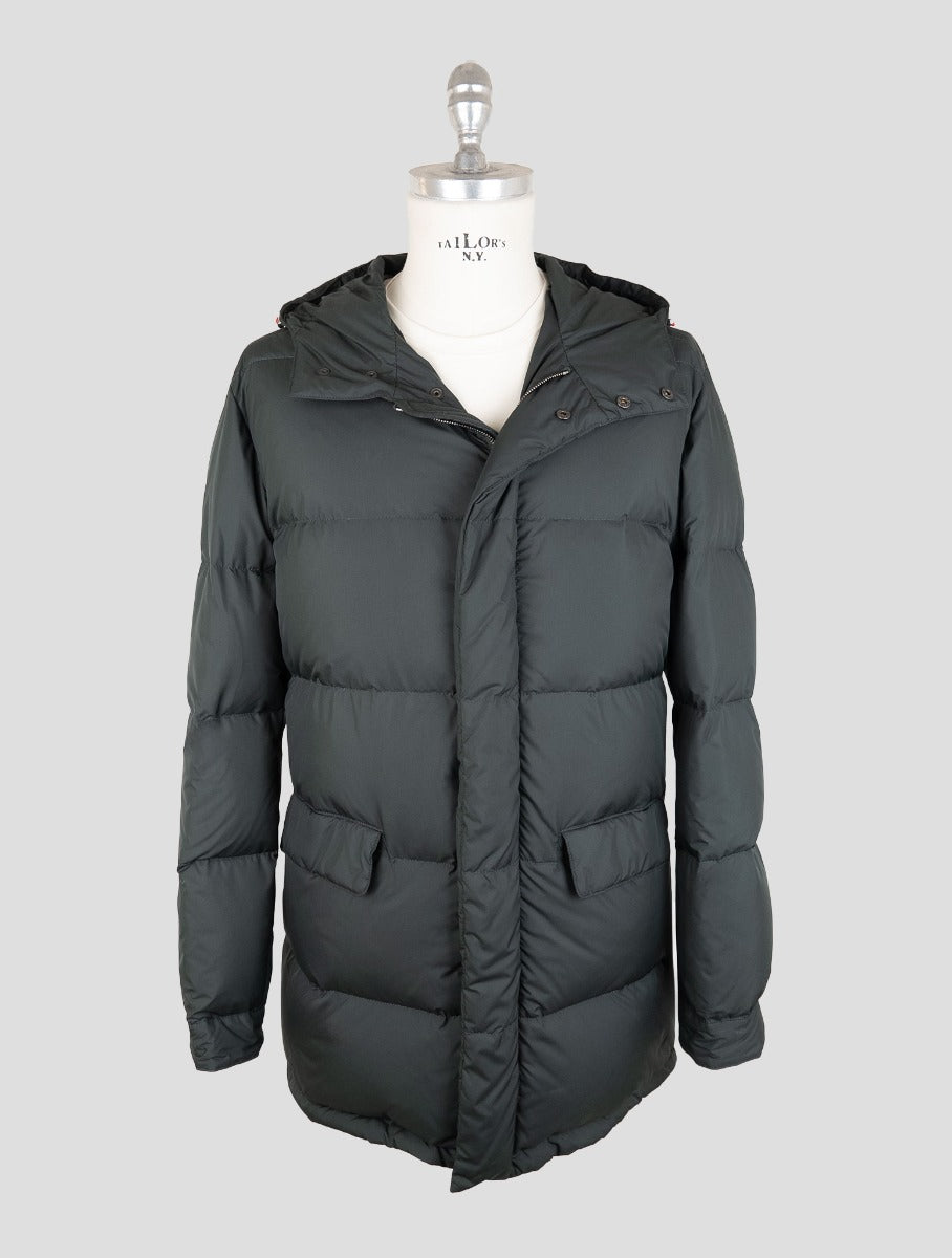 Isaia Green Pl Coat