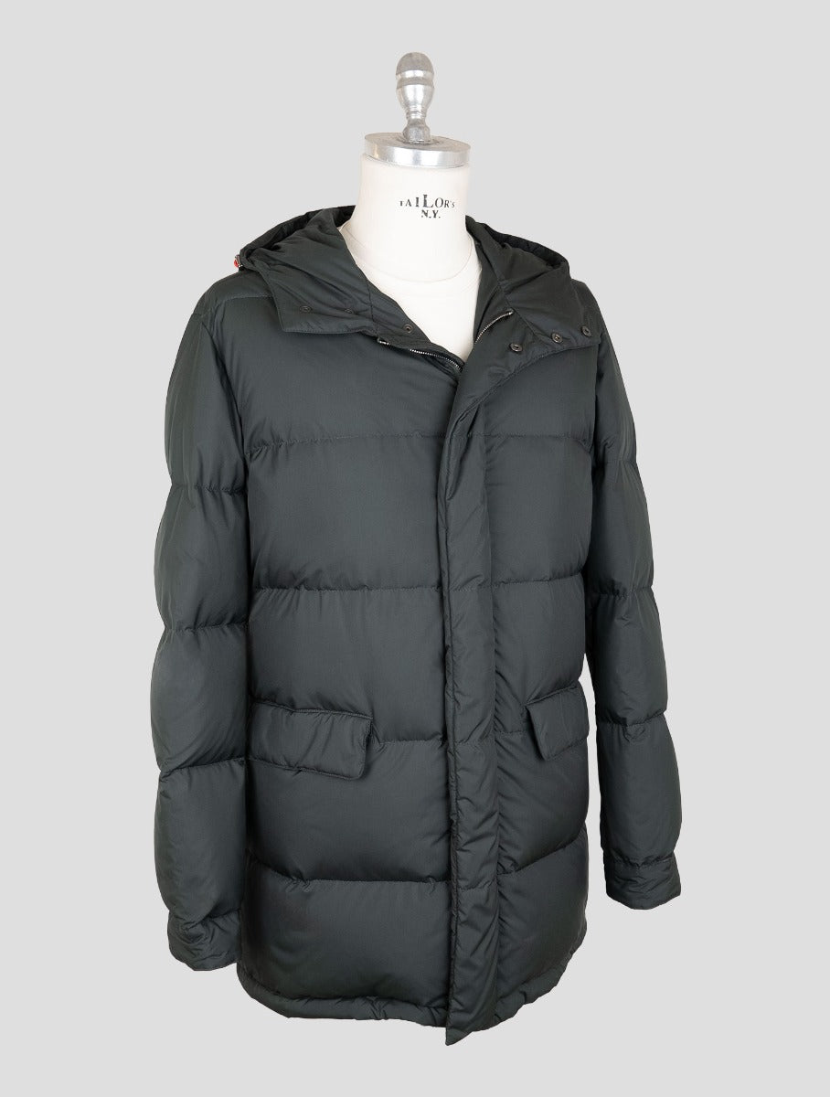 Isaia Green Pl Coat