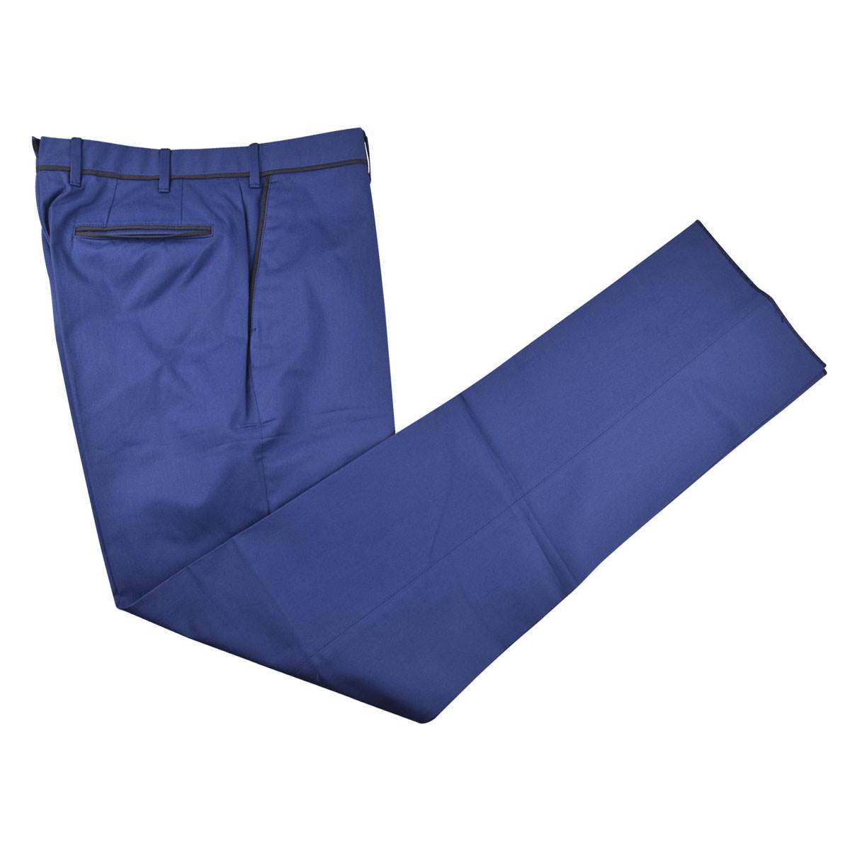 Zilli Zilli Blue Cotton Ea Pants Blue 000