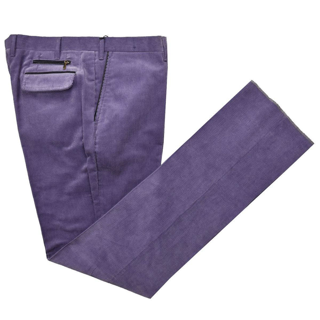 Zilli Zilli Violet Cotton Pants Velvet Violet 000