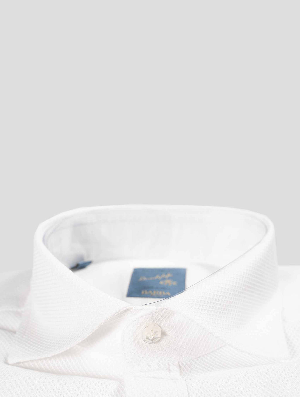 Barba Napoli Barba Napoli White Cotton Polo White 001