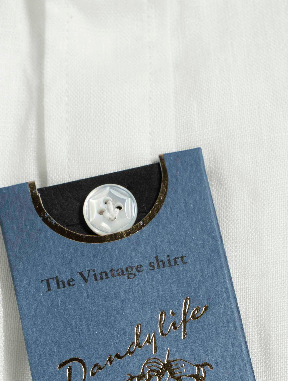 Barba Napoli White Linen Polo Shirt