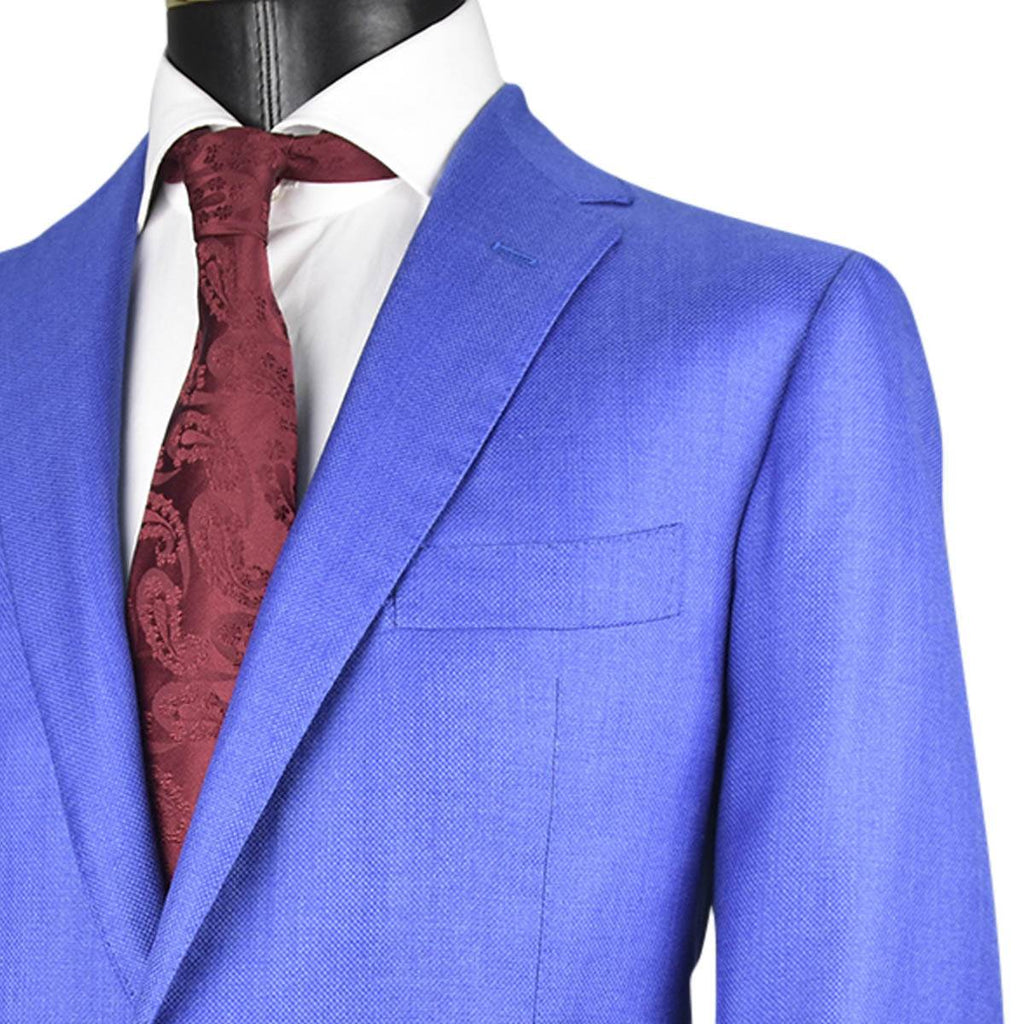 Zilli Blue Silk Cashmere Blazer
