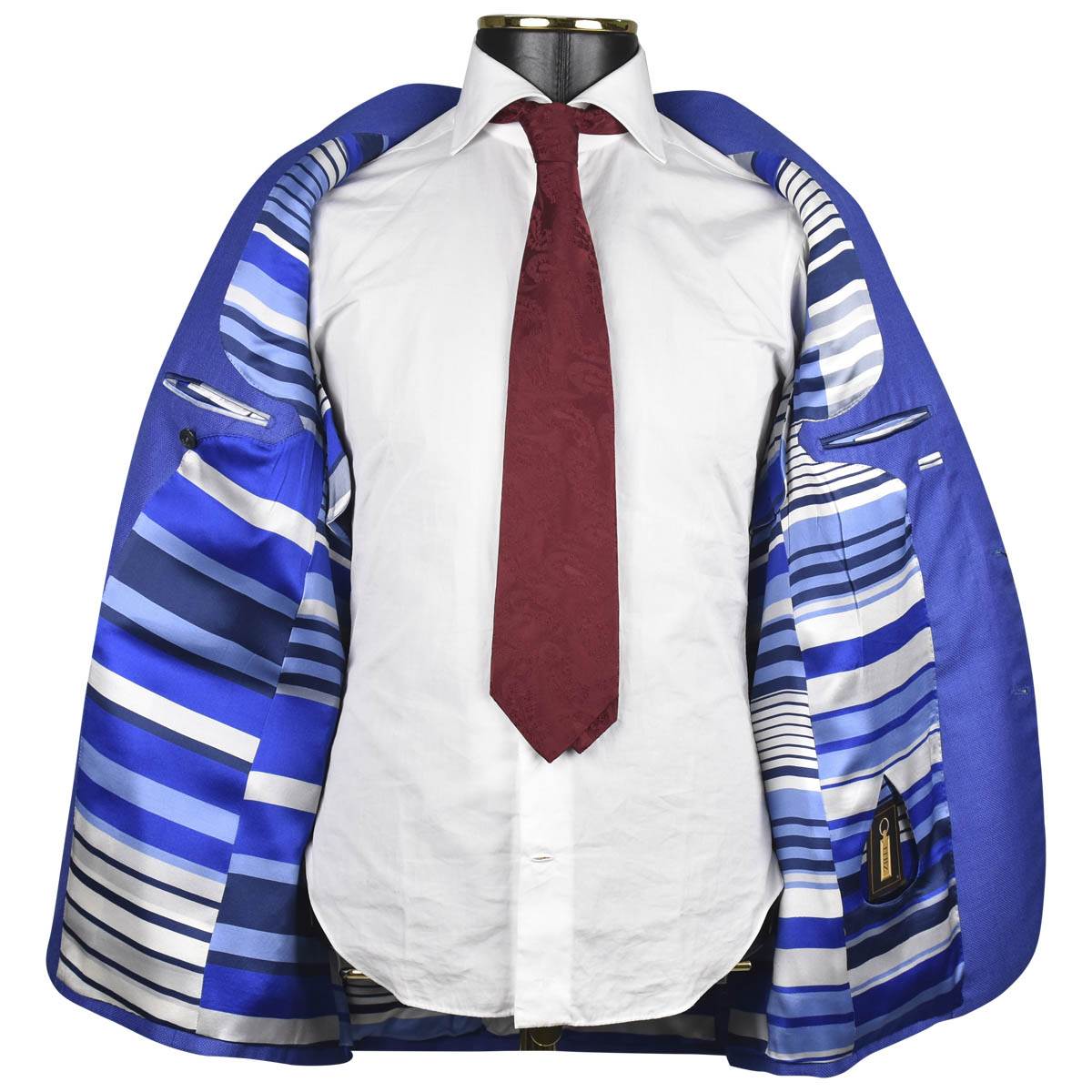 Zilli Blue Silk Cashmere Blazer