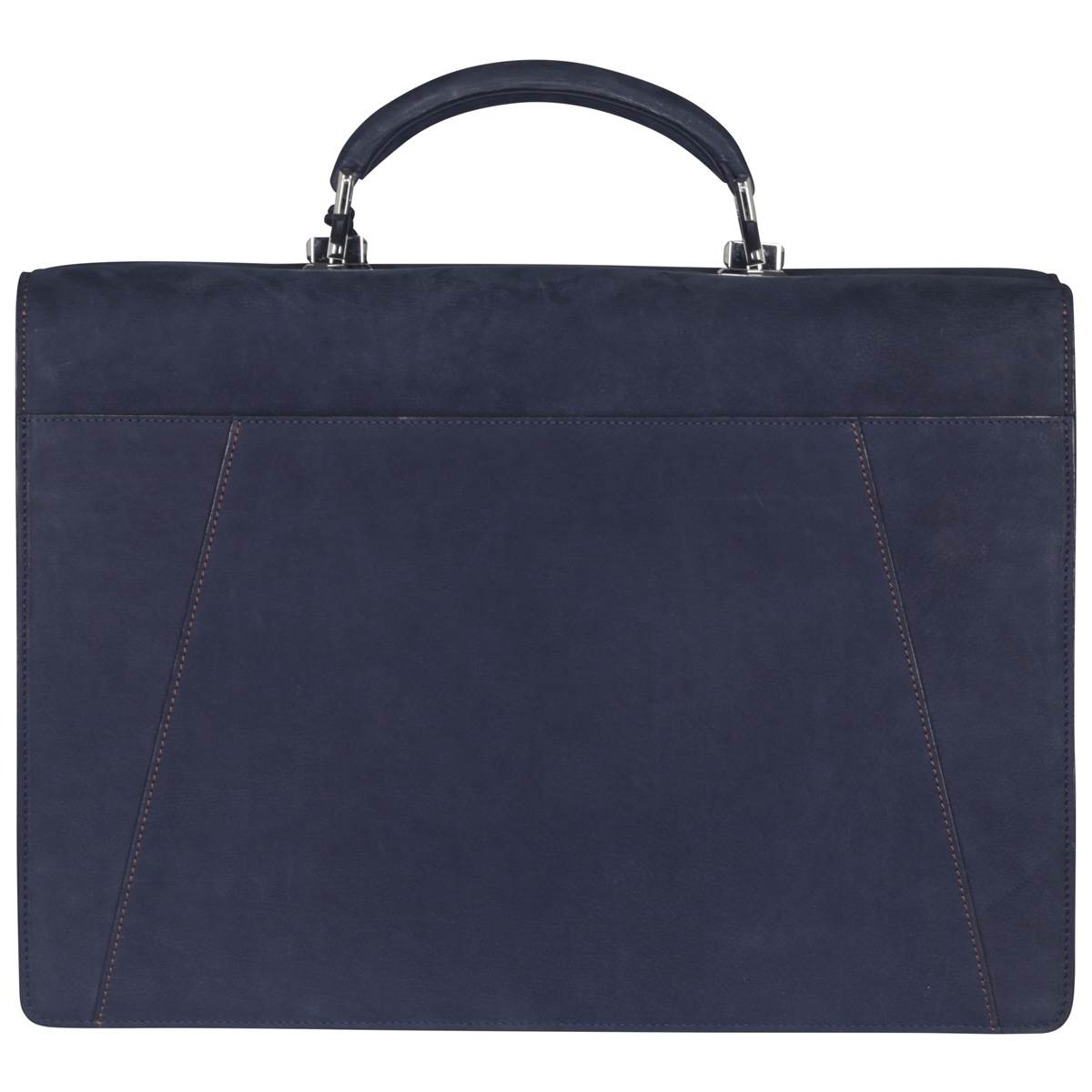 Zilli Blue Calfskin Briefcase