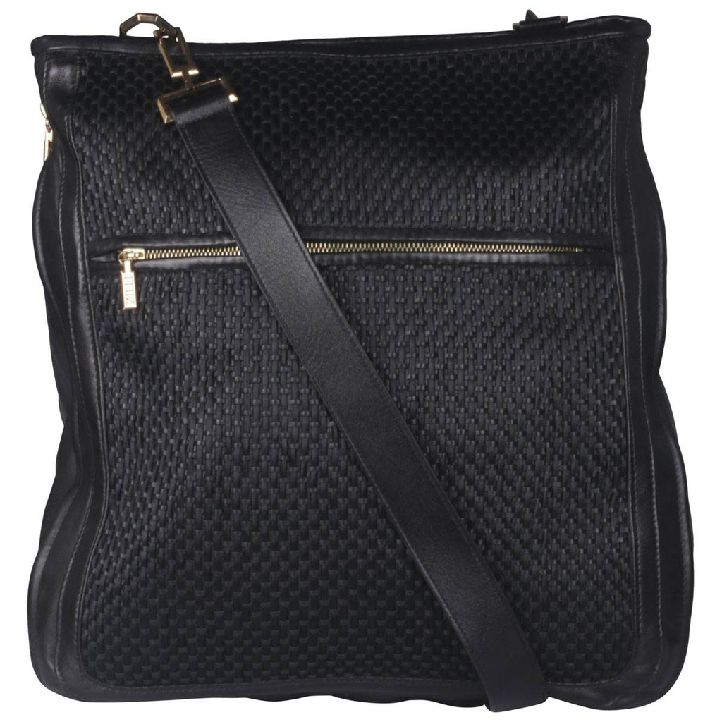 Zilli Zilli Black Calfskin Messenger Bag Black 000